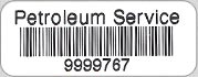Petroleum Service label